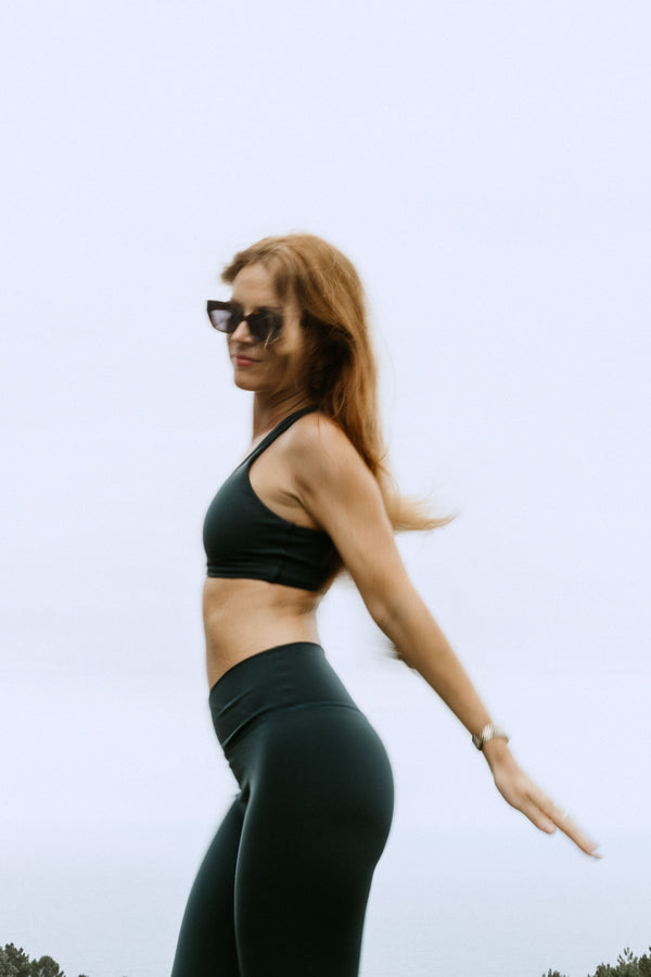 Dara legging | emerald water