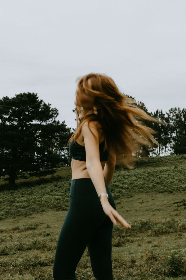 Dara legging | emerald water