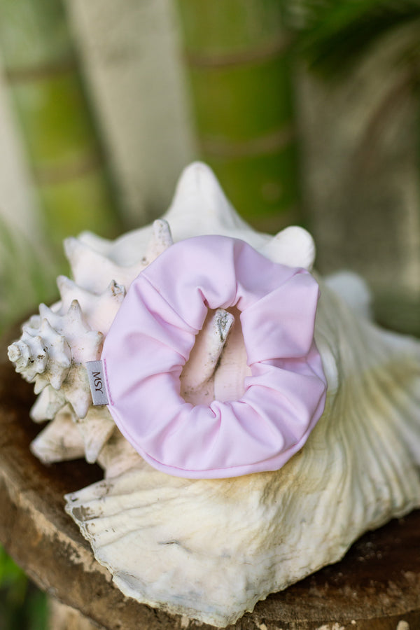 Paulette scrunchie | pink latte